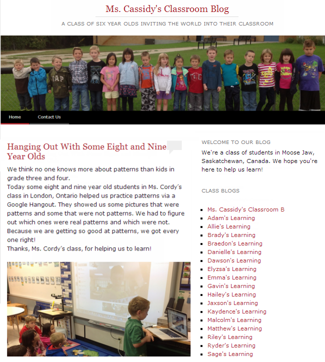 The Class blog