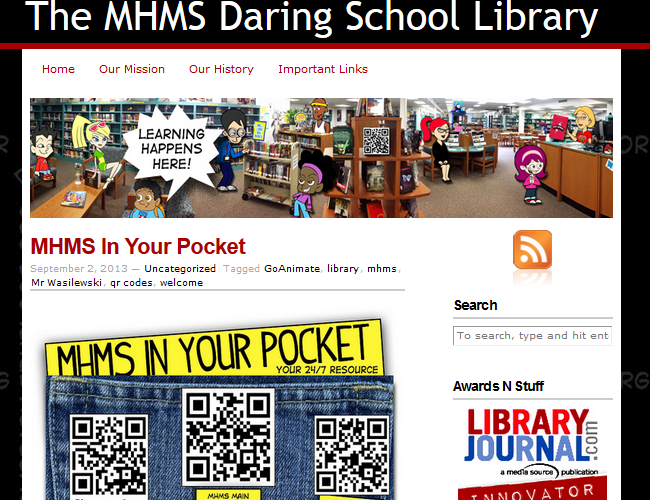 The MHMS Daring School Library Blog